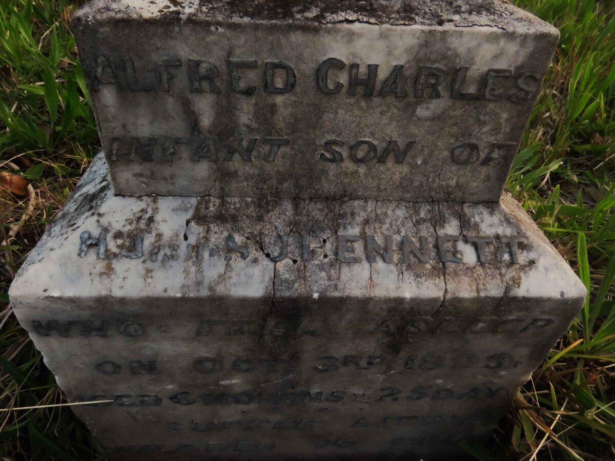 BENNETT Alfred Charles -1899 _1