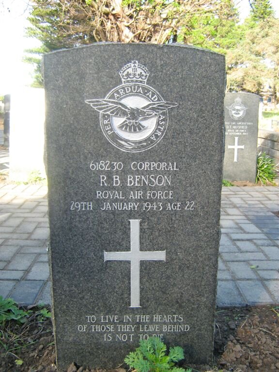 BENSON R.B. -1943