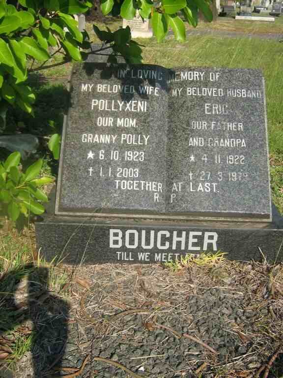 BOUCHER Eric 1922-1979 &amp;  Pollyxeni 1923-2003