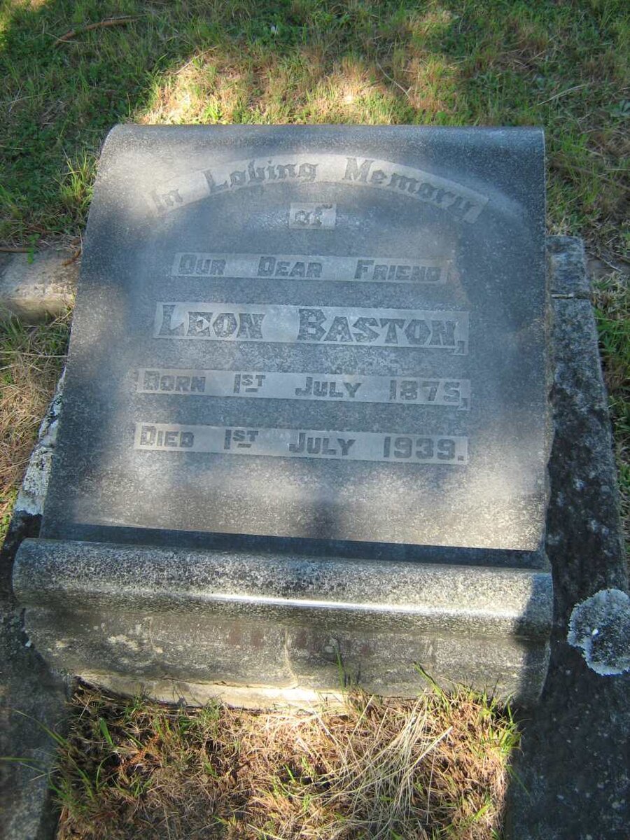 BASTON Leon 1875-1939