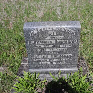 BUCHANAN Alexander -1944 :: BUCHANAN Ian -1942