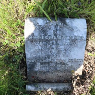 BEER Johannes Hendrick, de 193? &amp; Fransina Susanna -1941