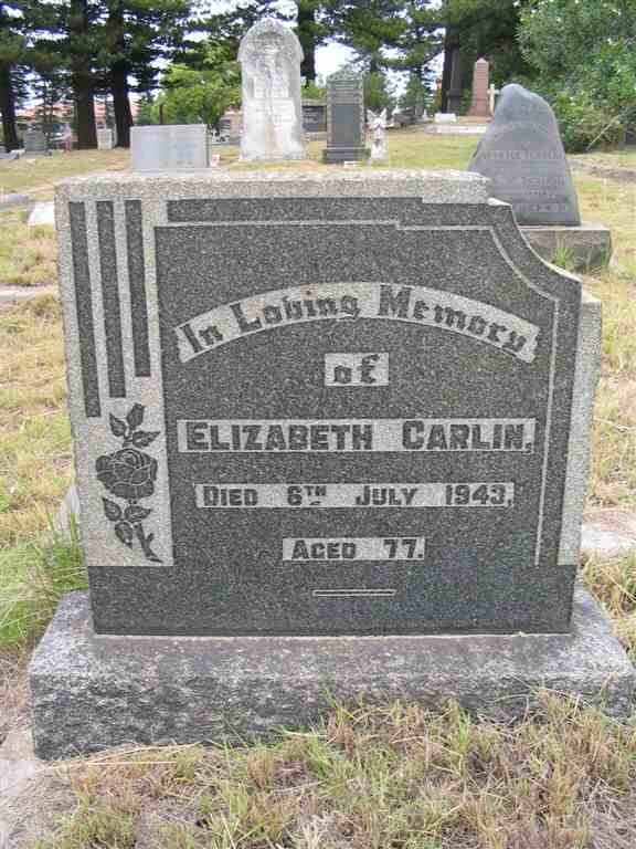 CARLIN Elizabeth -1943