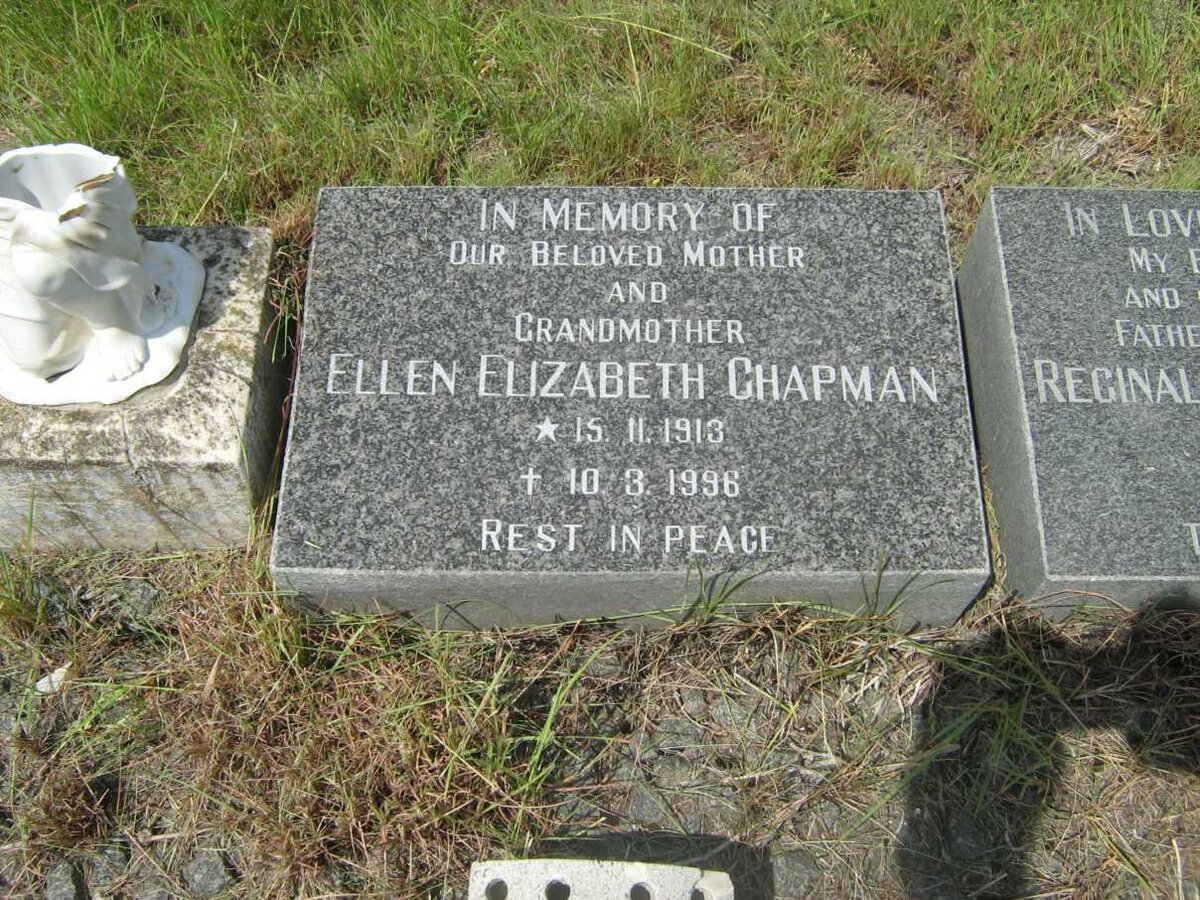 CHAPMAN Ellen Elizabeth 1913-1996
