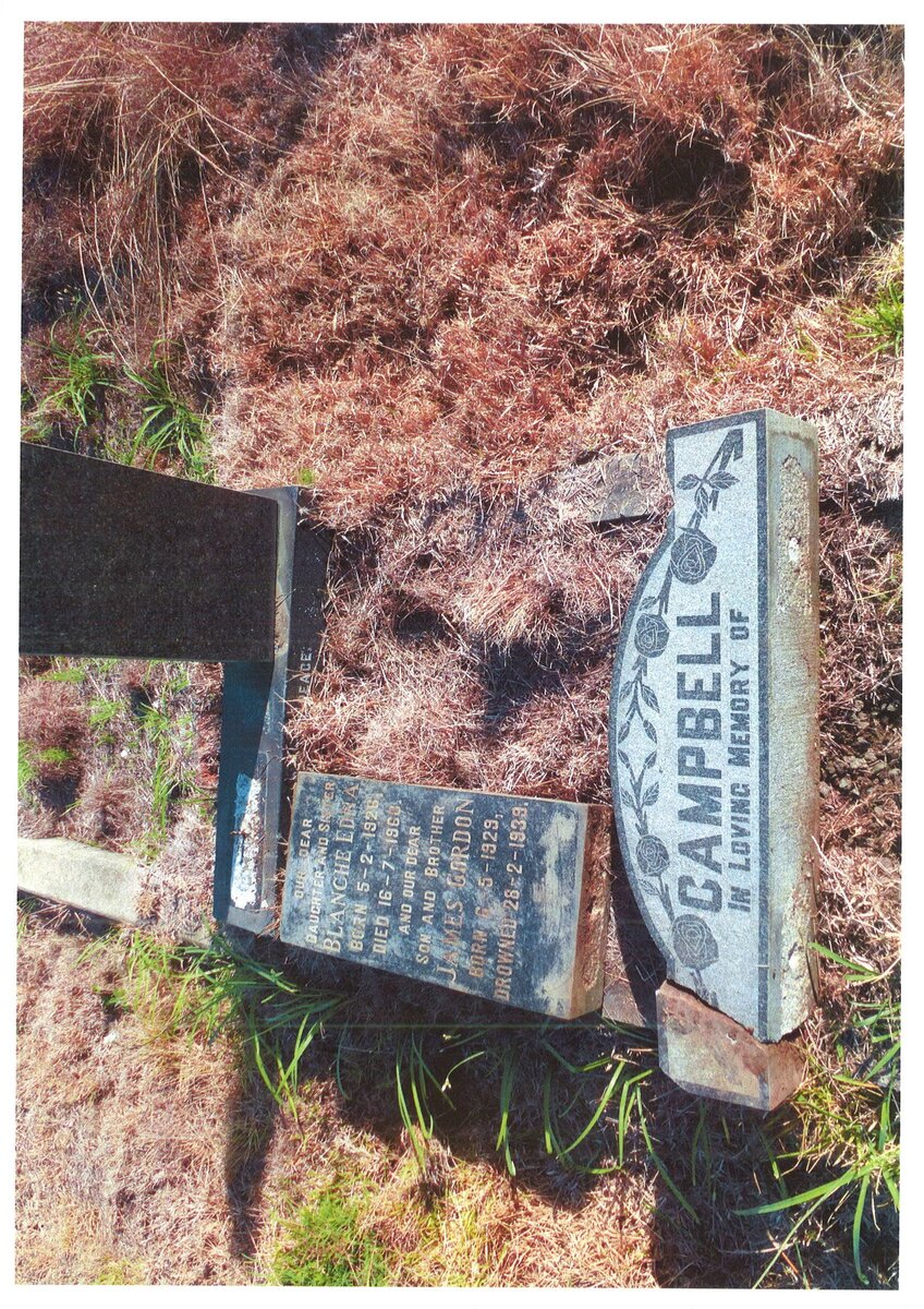 CAMPBELL James Gordon 1929-1939 :: CAMPBELL Blanche Edna 1926-1968