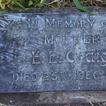 CRAIG E.E. -1906