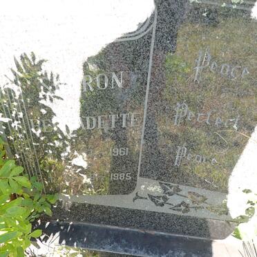 DAVIDS Sharon Bernadette 1961-1985