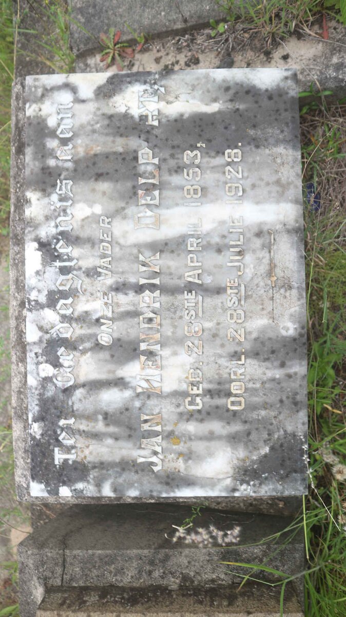 DELPORT Jan Hendrik 1853-1928