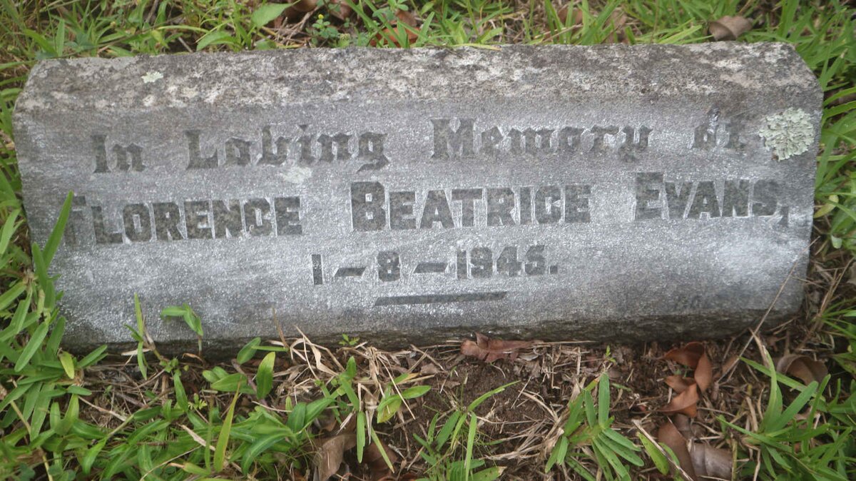 EVANS Florence Beatrice -1945