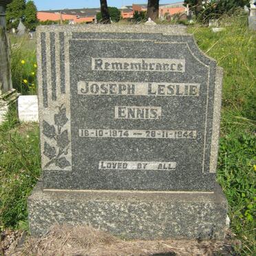 ENNIS Joseph Leslie 1874-1944