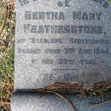 FEATHERSTONE Bertha Mary -1944