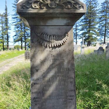 FERREIRA Wilhelmina Anna nee FISHBACH  -1904