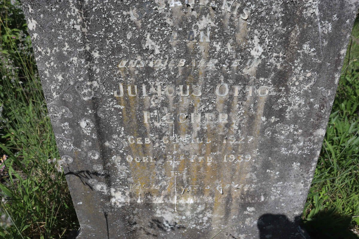 FISCHER Julious Otto 1927-1939