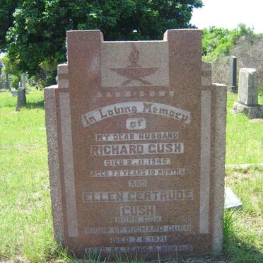 GUSH Richard -1946 &amp; Ellen Gertrude -1971