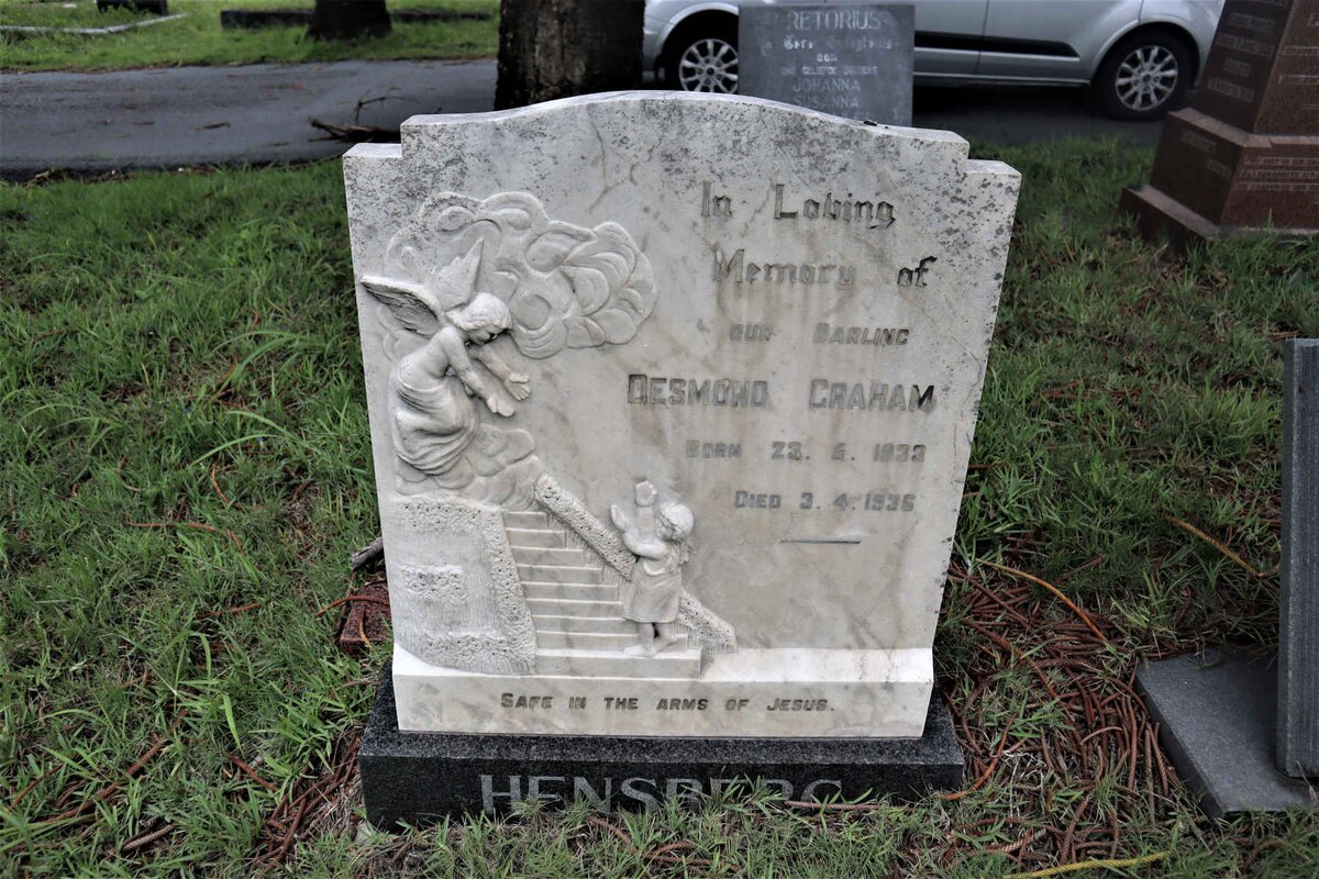 HENSBERG Desmond Graham 1933-1936