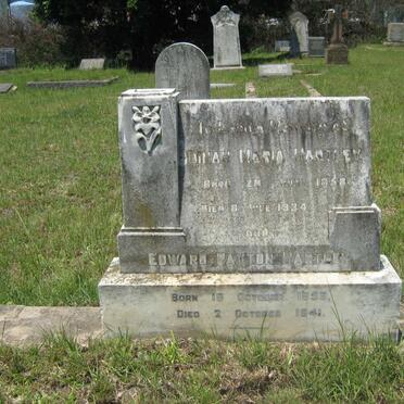 HARTLEY Dinah Maria 1858-1934 :: HARTLEY Edward Paxton 1859-1941