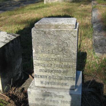 HAVERNICK Margaret Elizabeth 1901-1902