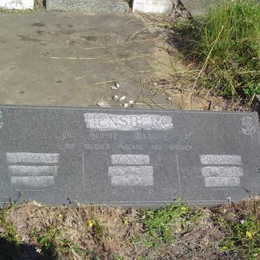 HENSBERG William Frederick -1940 &amp; Minnie -1973 :: HENSBERG  Rueben -1954