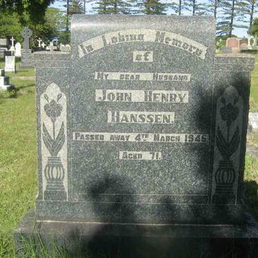 HANSSEN John Henry -1945