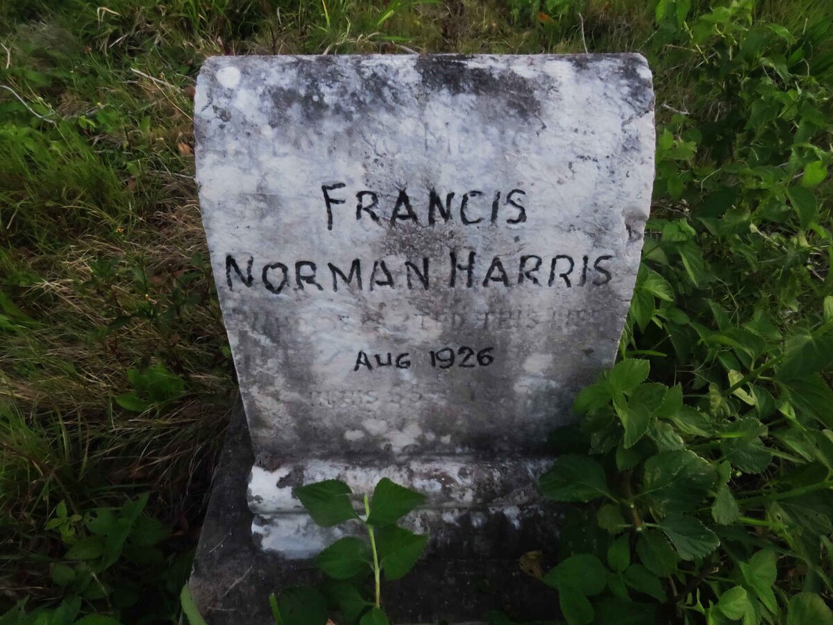 HARRIS Francis Norman -1926