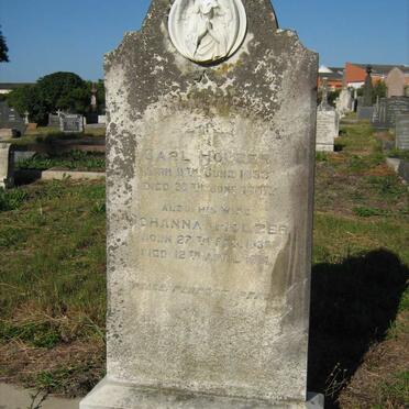 HOLZER Carl 1833-1887 &amp; Johanna 1836-1914