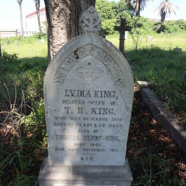 KING Thomas Henry 1843-1917 &amp; Lydia -1900