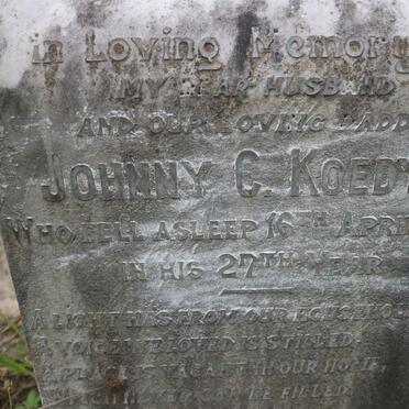 KOEDYK Johnny C. -1927