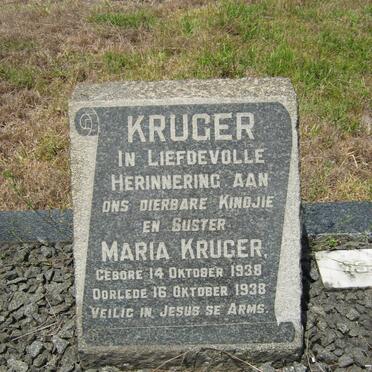 KRUGER Maria 1938-1938