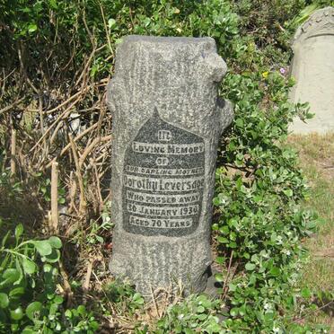 LEVERSAGE Dorothy -1930