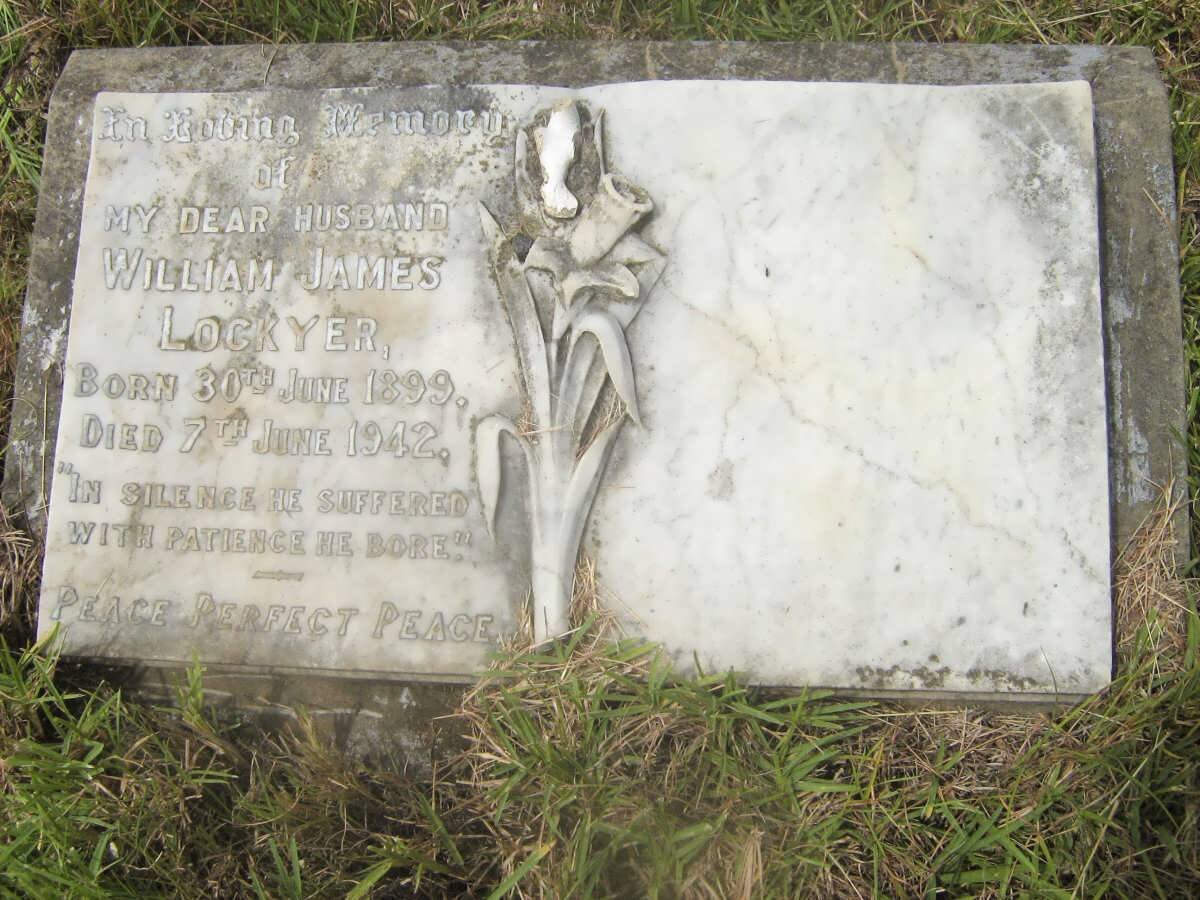 LOCKYER William James 1899-1942