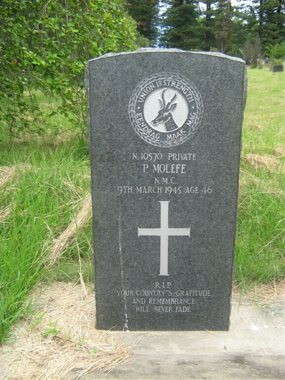 MOLEFE P. -1945