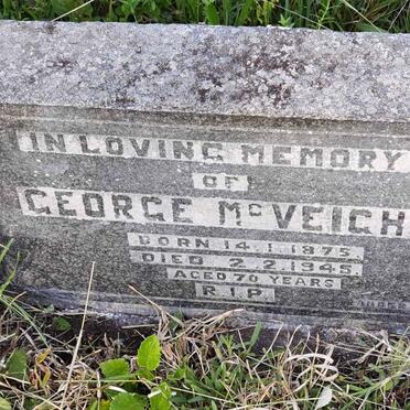 MCVEIGH George 1875-1945