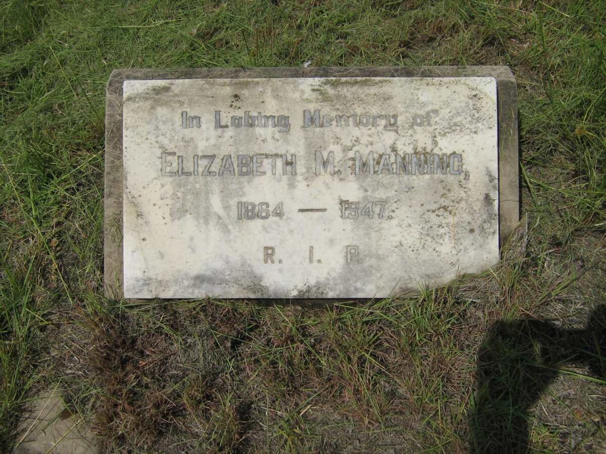 MANNING Elizabeth M. 1864-1947