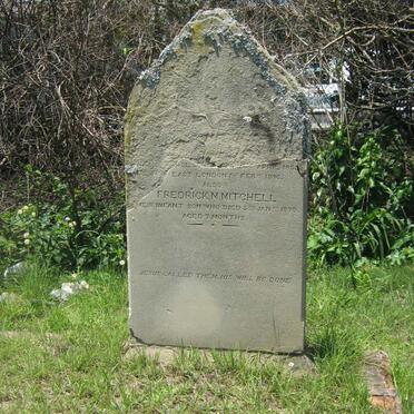 MITCHELL Bruce Thomas 1855-1890 :: MITCHELL Frederick M. -1890