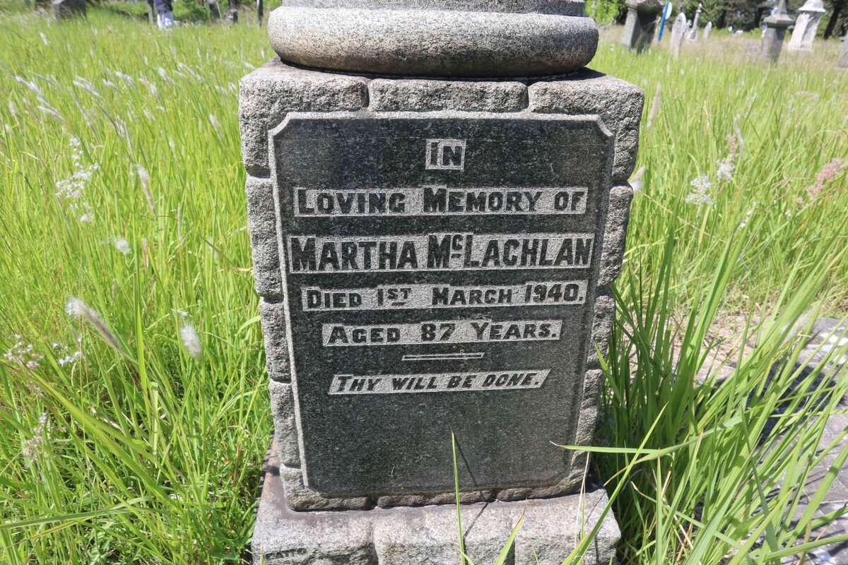 MCLACHLAN Martha -1940