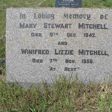 MITCHELL Mary Stewart -1942 &amp; Winifred Lizzie -1958