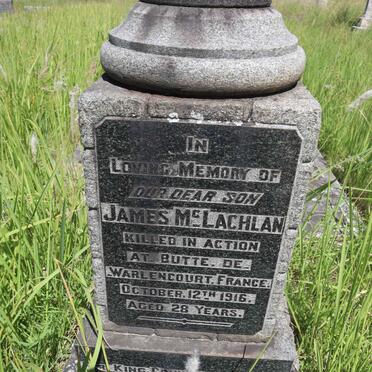 MCLACHLAN James -1916