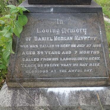 MAYBERY Daniel Morgan -1898