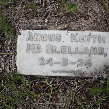 MCCLELLAND Angus Keith -1934