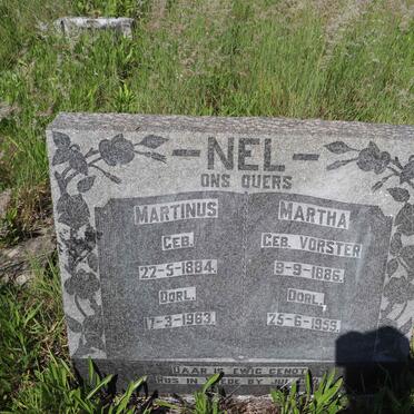 NEL Martinus 1884-1963 &amp; Martha VORSTER 1886-1959