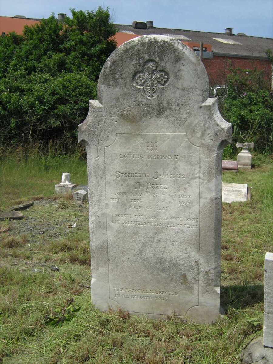 PREEZ Stephenus Johnus, du 1833-1898