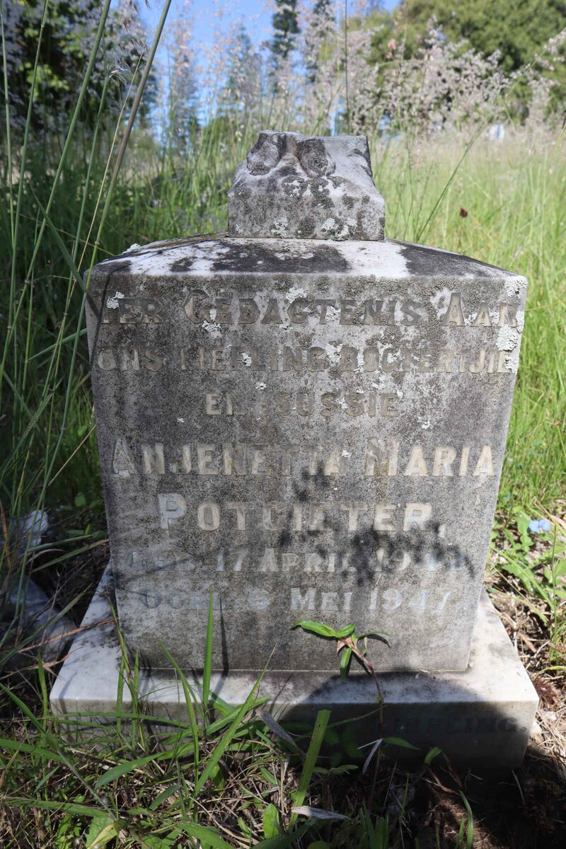 POTGIETER Anjenetta Maria 1942-1947
