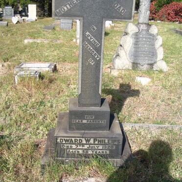 PHILLIPS Edward W. -1920