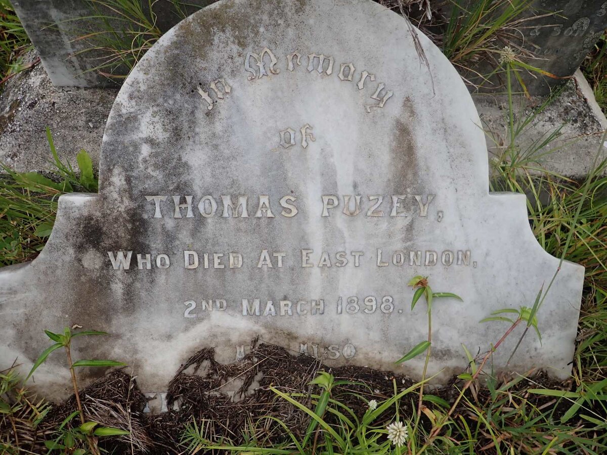 PUZEY Thomas -1898