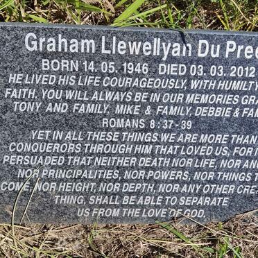 PREEZ Graham Llewellyan, du 1946-2012