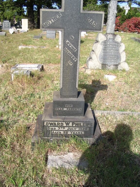 PHILLIPS Edward W. -1920