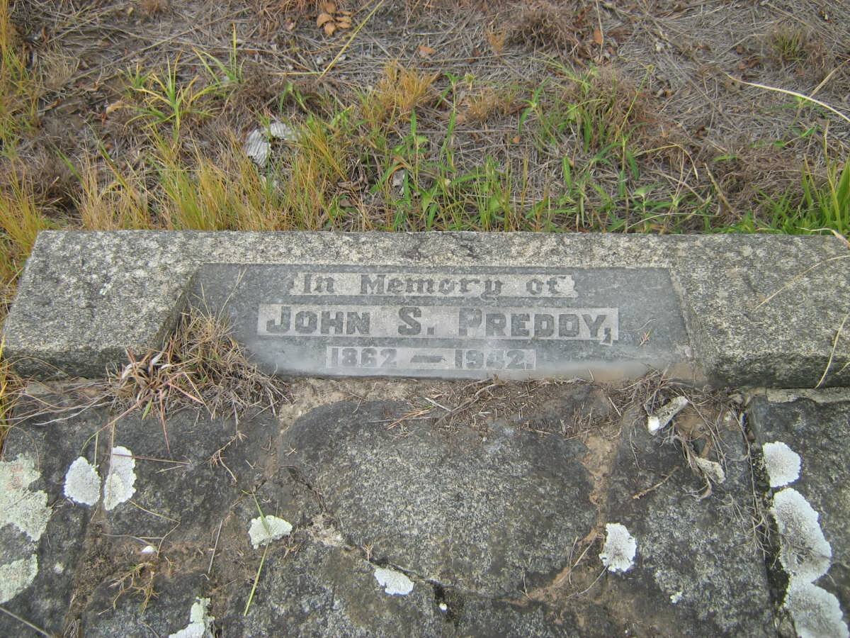PREDDY John S. 1862-1942