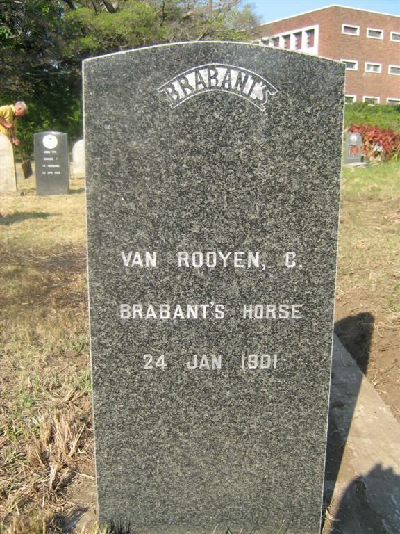 ROOYEN C., van -1901