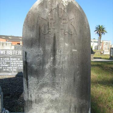 RICHTER Charlie Edward 1894-1894 :: RICHTER Friedrich Wilhelm 1896-1896