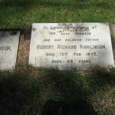 RAWLINSON Robert Richard -1942
